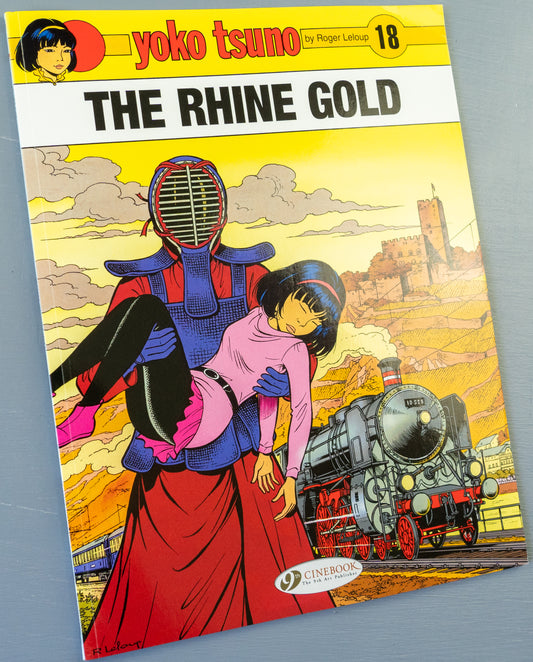 Yoko Tsuno Volume 18 - The Rhine Gold Cinebook Paperback Comic Book by R. Leloup