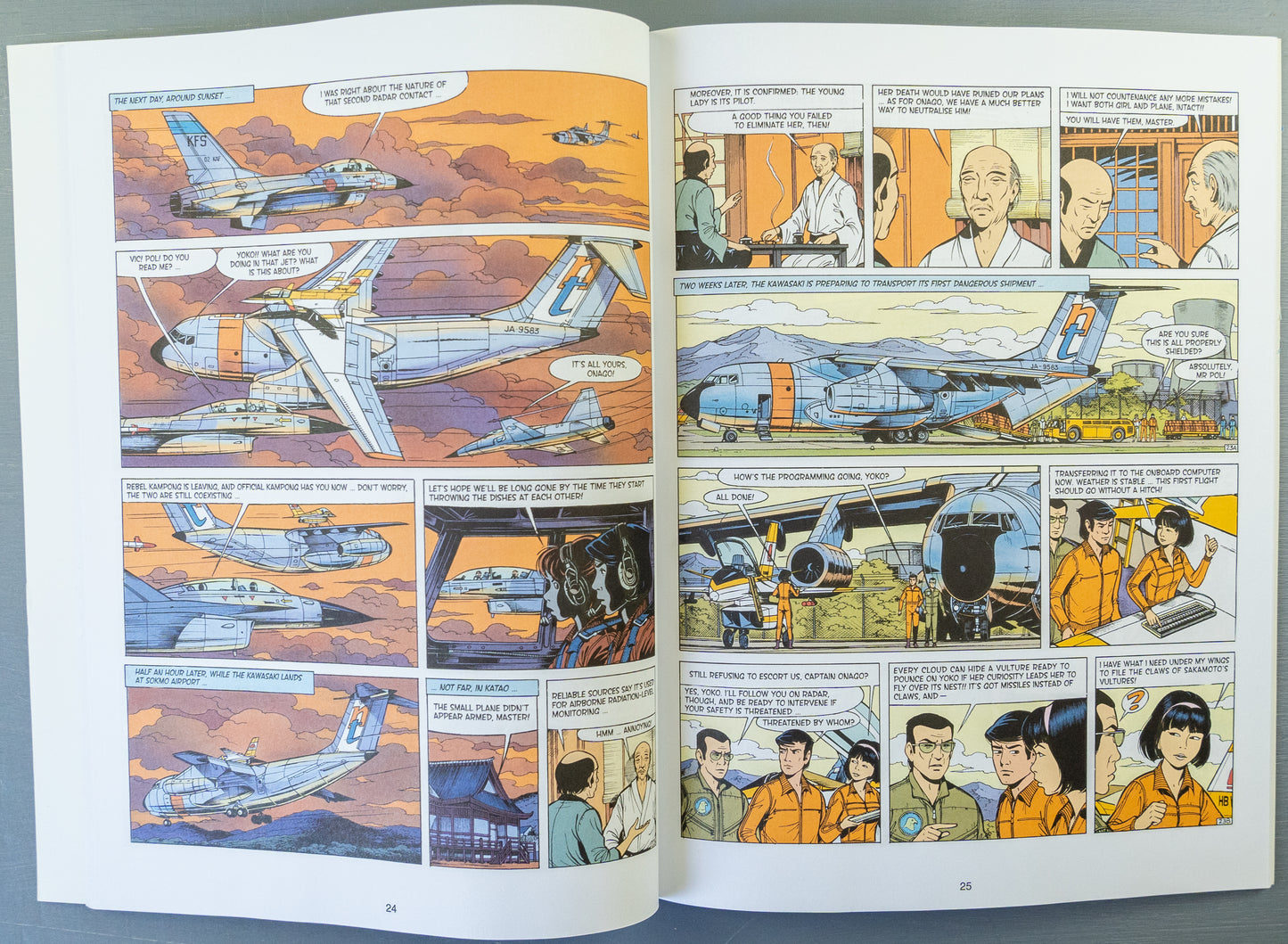 Yoko Tsuno Volume 16 - The Cannon of Kra Cinebook Paperback Comic Book by R. Leloup