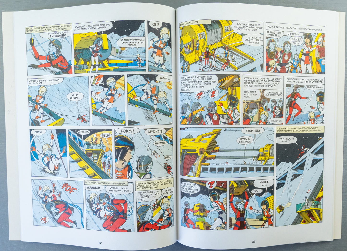 Yoko Tsuno Volume 13 - The Light of Ixo  Cinebook Paperback Comic Book by R. Leloup