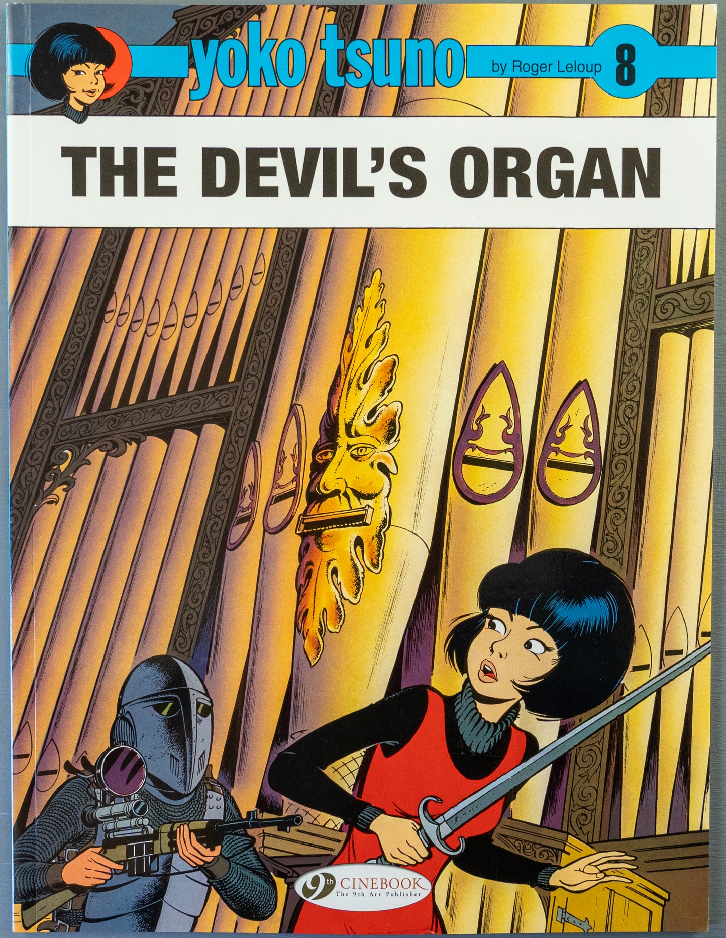 Yoko Tsuno Volume 8 - The Devils Organ Cinebook Paperback Comic Book by R. Leloup