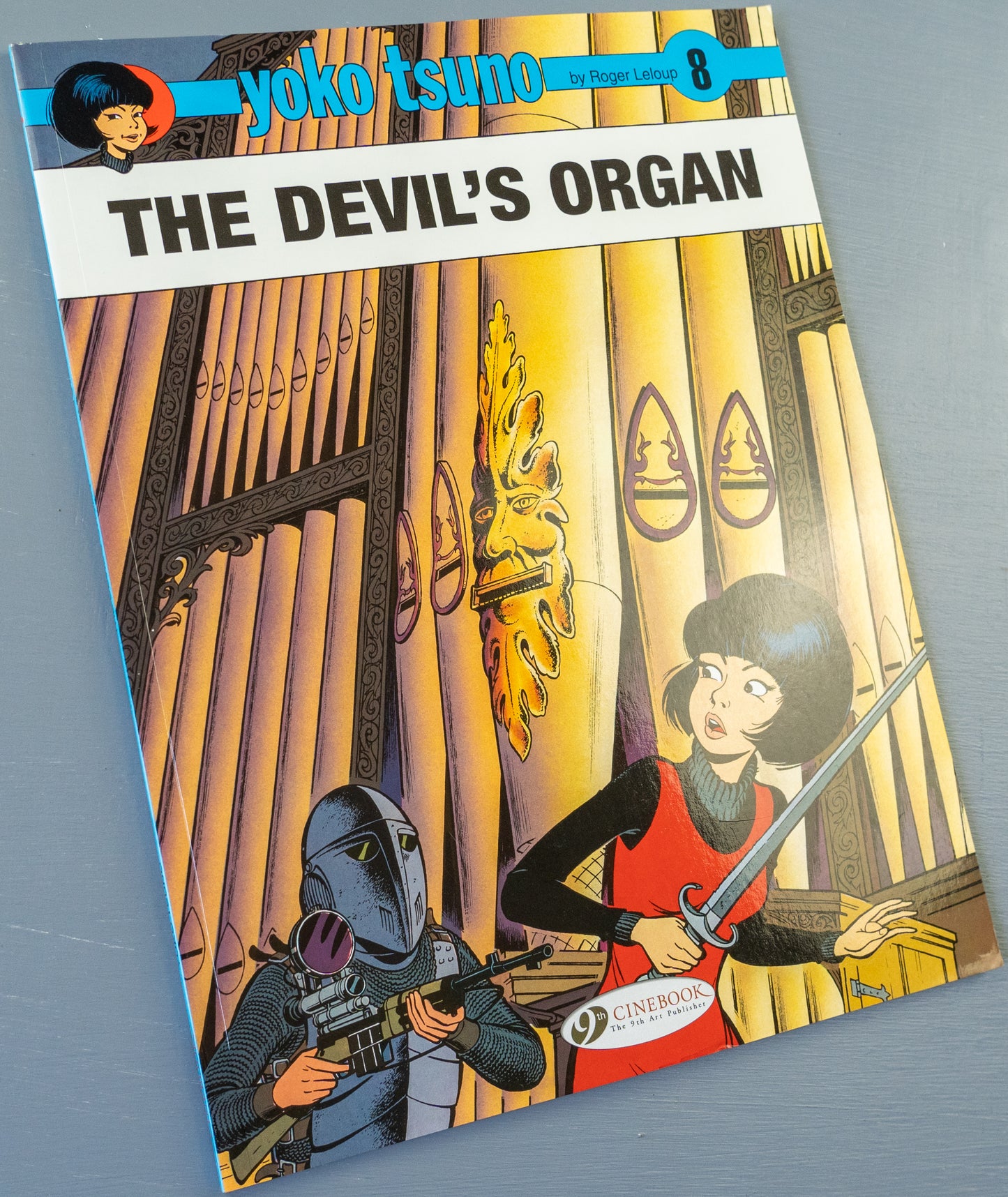Yoko Tsuno Volume 8 - The Devils Organ Cinebook Paperback Comic Book by R. Leloup