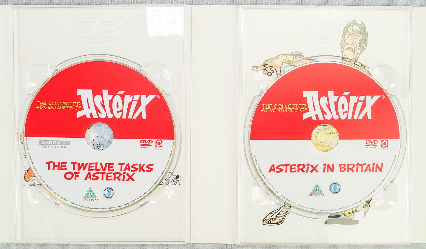 Collected Adventures of Asterix: 6 DVD Set Collectors Edition 2006 Darguad/Rene