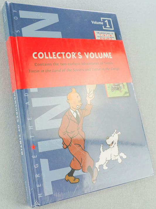 Egmont 2012 A5 2 in 1 Tintin Book Volume 1: Soviets & Congo Rare Herge Comic