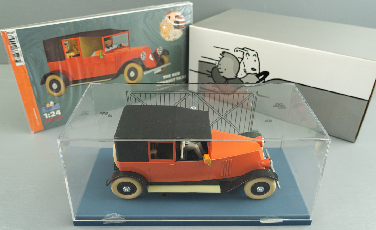 VOITURE TINTIN 1/24 29925 Renault NN - Golden Claws Hachette Model Car 25