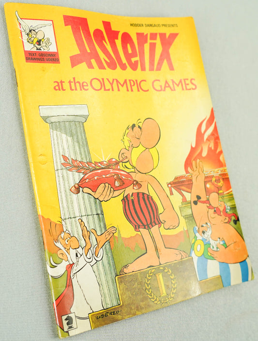Asterix and The Olympic Games Vintage Mini A5 Asterix Book UK Paperback Edition Uderzo
