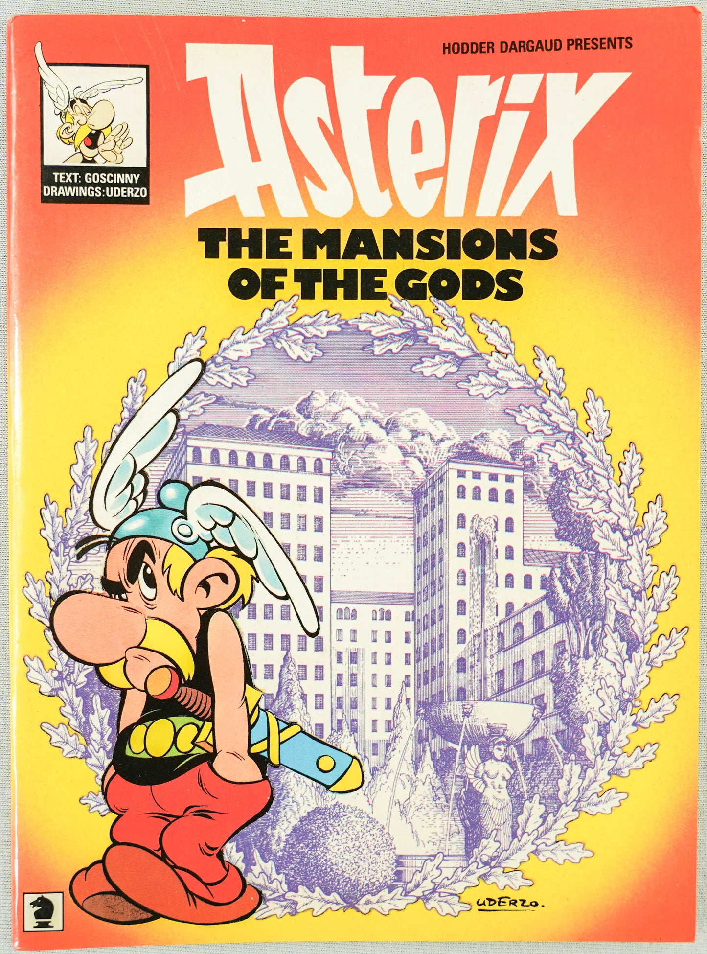 The Mansions of the Gods Vintage Mini A5 Asterix Book UK Paperback Edition Uderzo