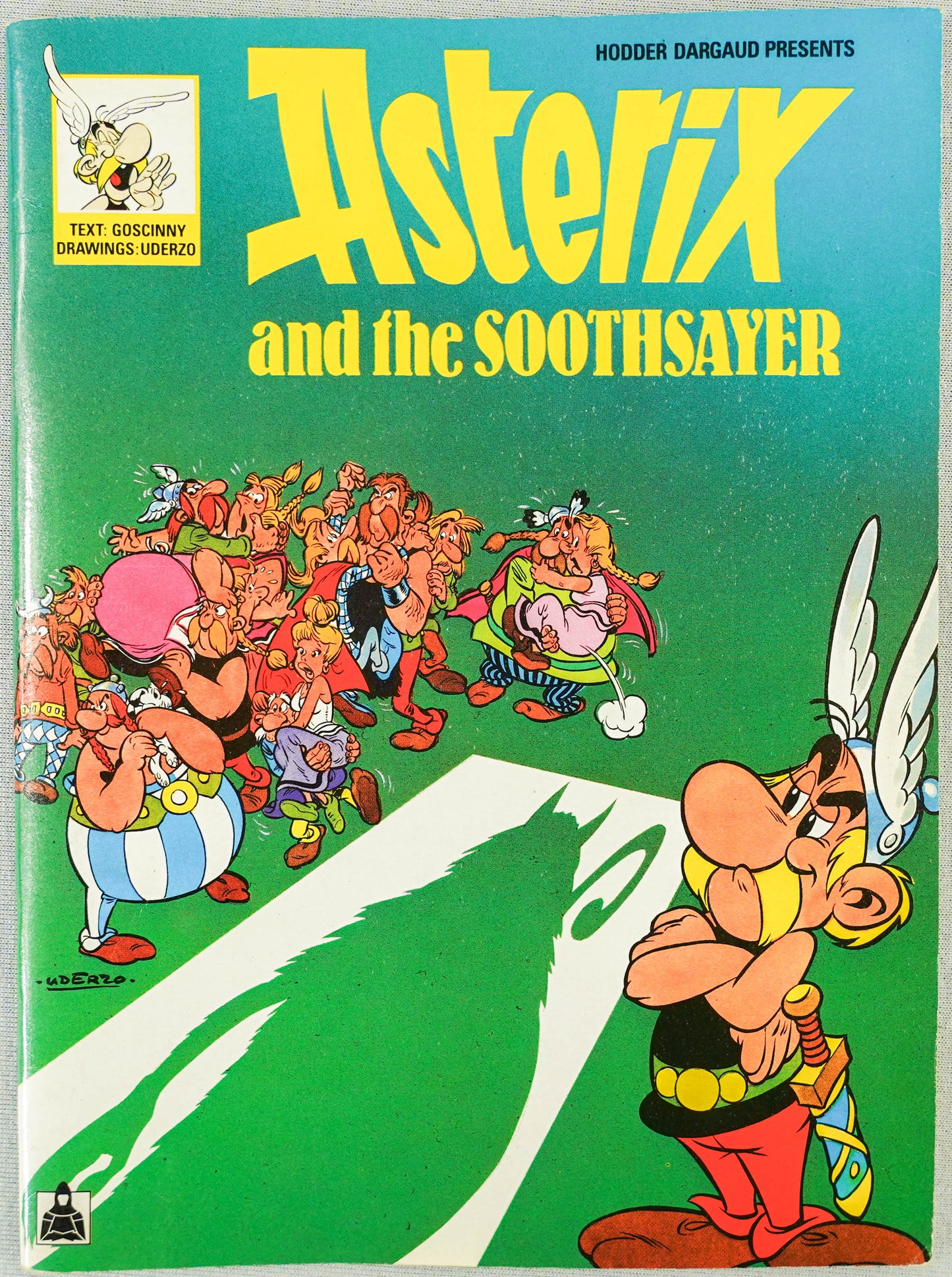 Asterix The Soothsayer Vintage Mini A5 Asterix Book UK Paperback Edition Uderzo