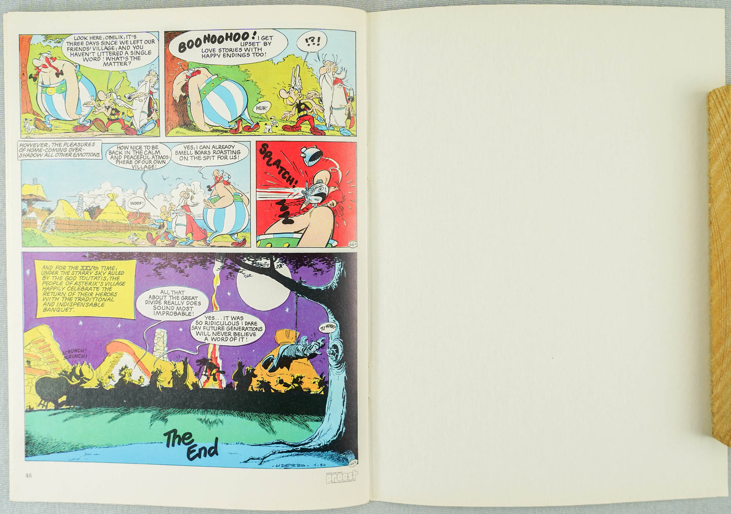 Asterix and the Great Divide Vintage Mini A5 Asterix Book UK Paperback Edition Uderzo