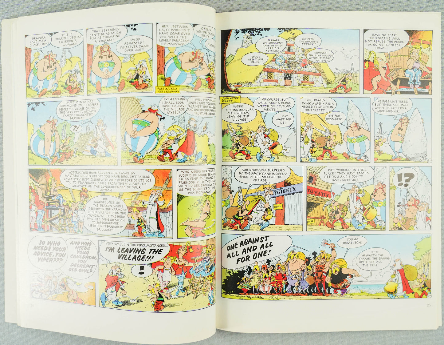 Asterix and the Secret Weapon Vintage Mini A5 Asterix Book UK Paperback Edition Uderzo