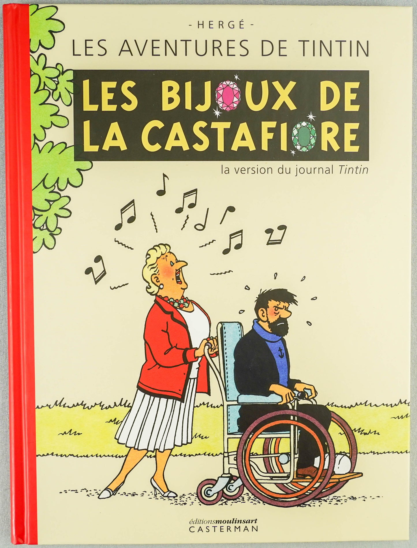 Les Bijoux de la Castafiore: 60 Yrs Version Journal Tintin 2023 1st Edition by Herge EO