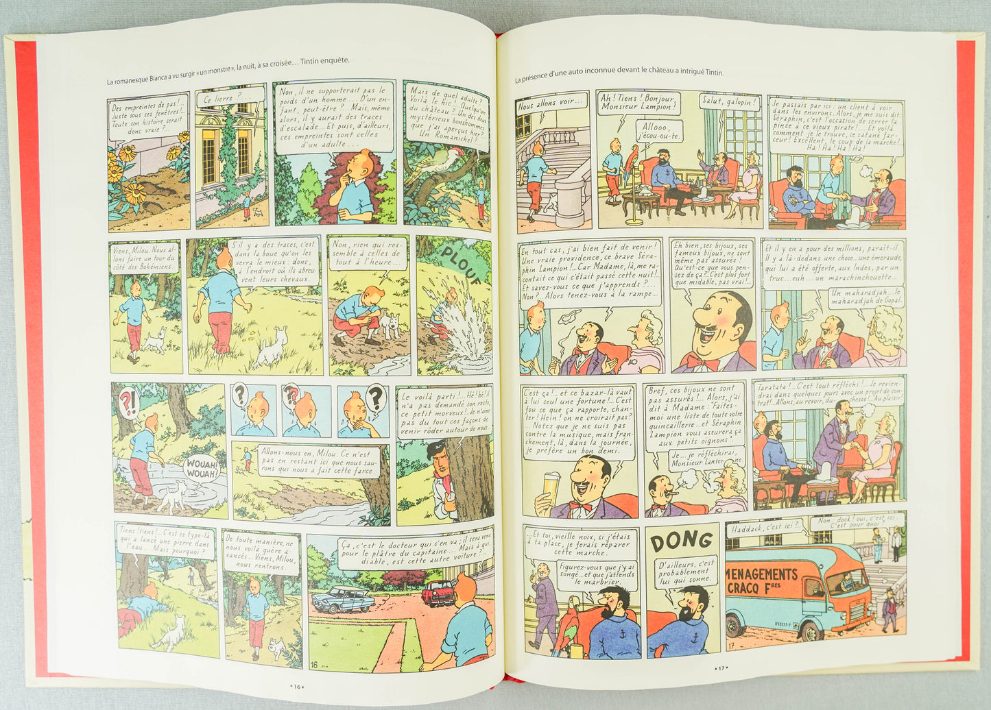 Les Bijoux de la Castafiore: 60 Yrs Version Journal Tintin 2023 1st Edition by Herge EO