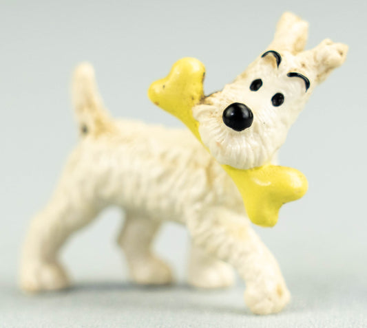 Snowy & Bone: Vintage 1990s 3.5cm Figure from the Bully Collection