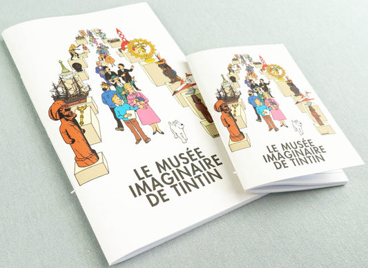 Set of 2 - Musée Imaginaire Moulinsart Tintin Notepads: A5 & A6