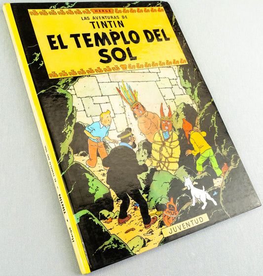 Las Aventuras De Tintin El Templo Del Sol Juventud 1990 Spanish Edition EO Herge