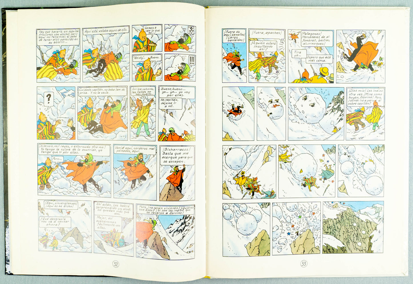 Las Aventuras De Tintin El Templo Del Sol Juventud 1990 Spanish Edition EO Herge