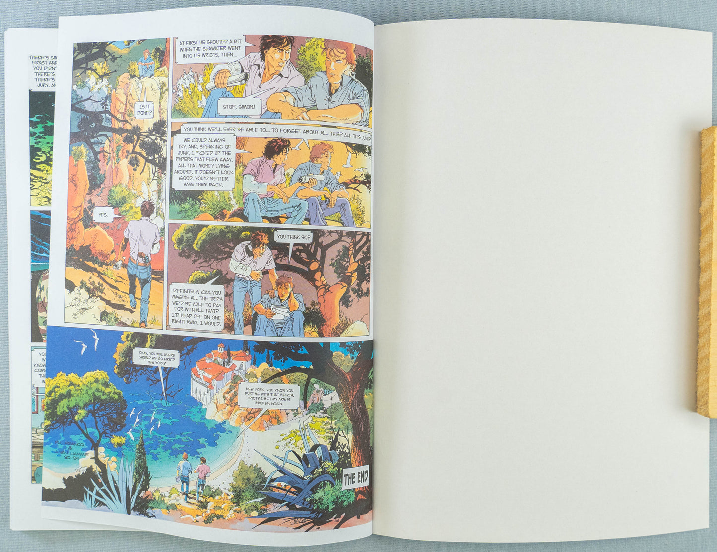 Largo Winch Volume 1 - The Heir Cinebook Paperback Comic Book by Francq / Hamme