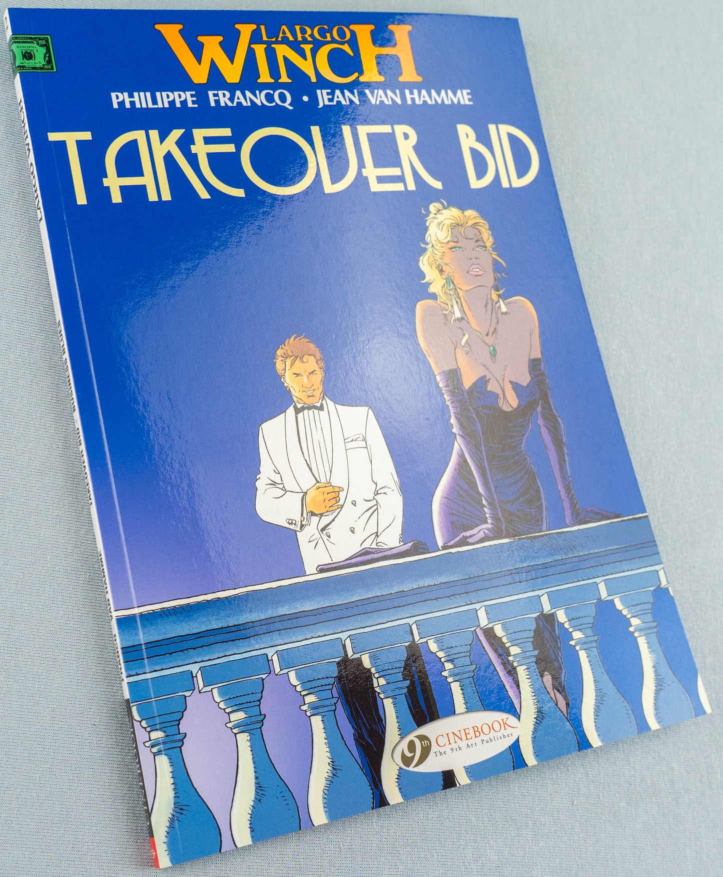 Largo Winch Volume 2 - Takeover Bid Cinebook Paperback Comic Book by Francq / Hamme