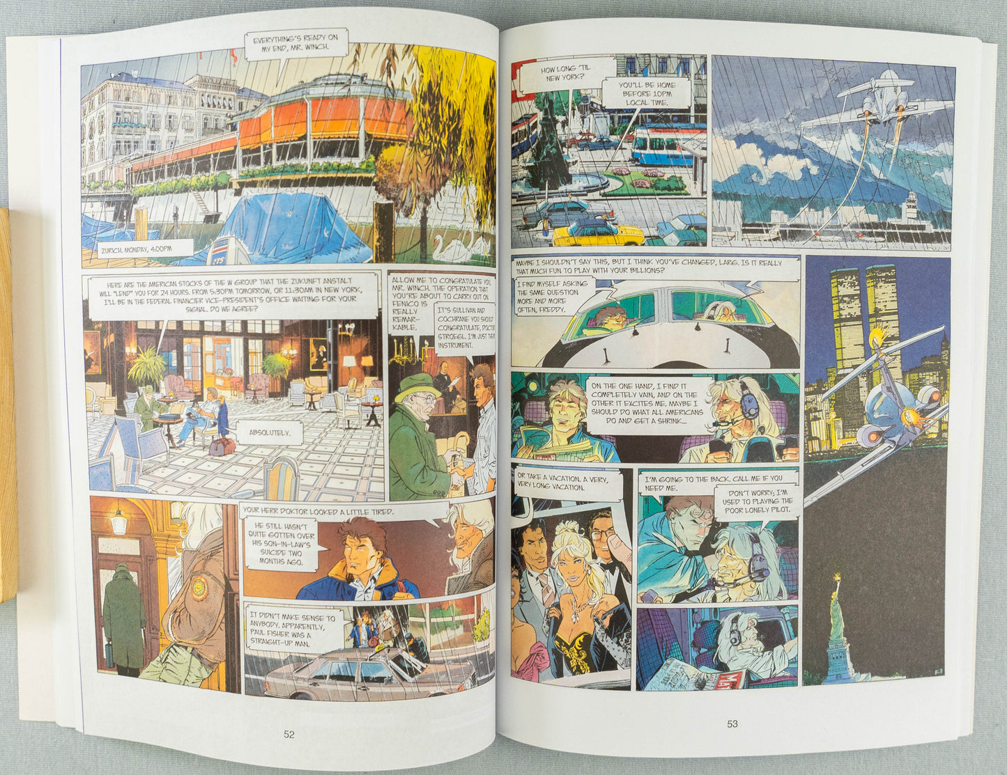 Largo Winch Volume 2 - Takeover Bid Cinebook Paperback Comic Book by Francq / Hamme