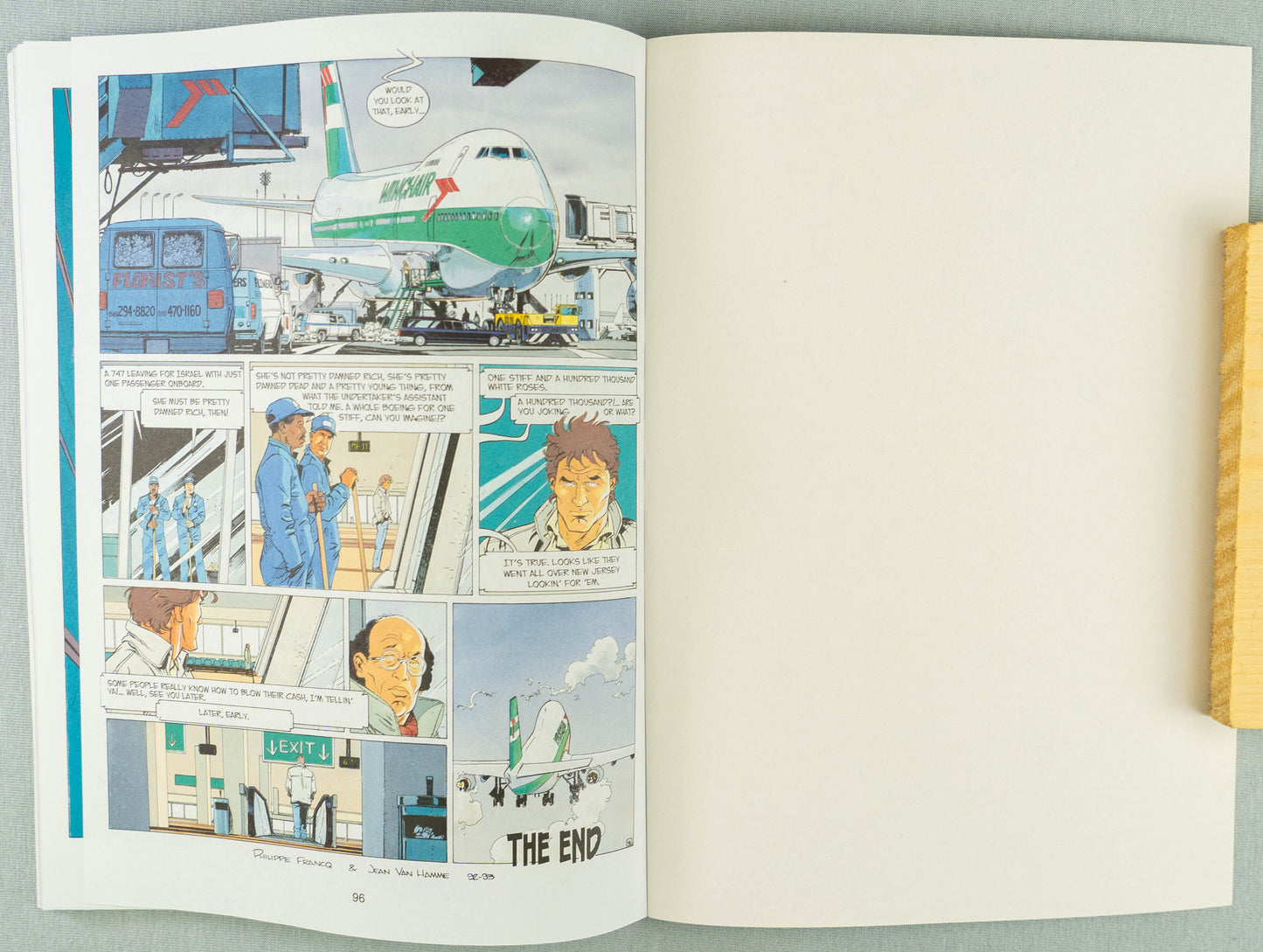 Largo Winch Volume 2 - Takeover Bid Cinebook Paperback Comic Book by Francq / Hamme