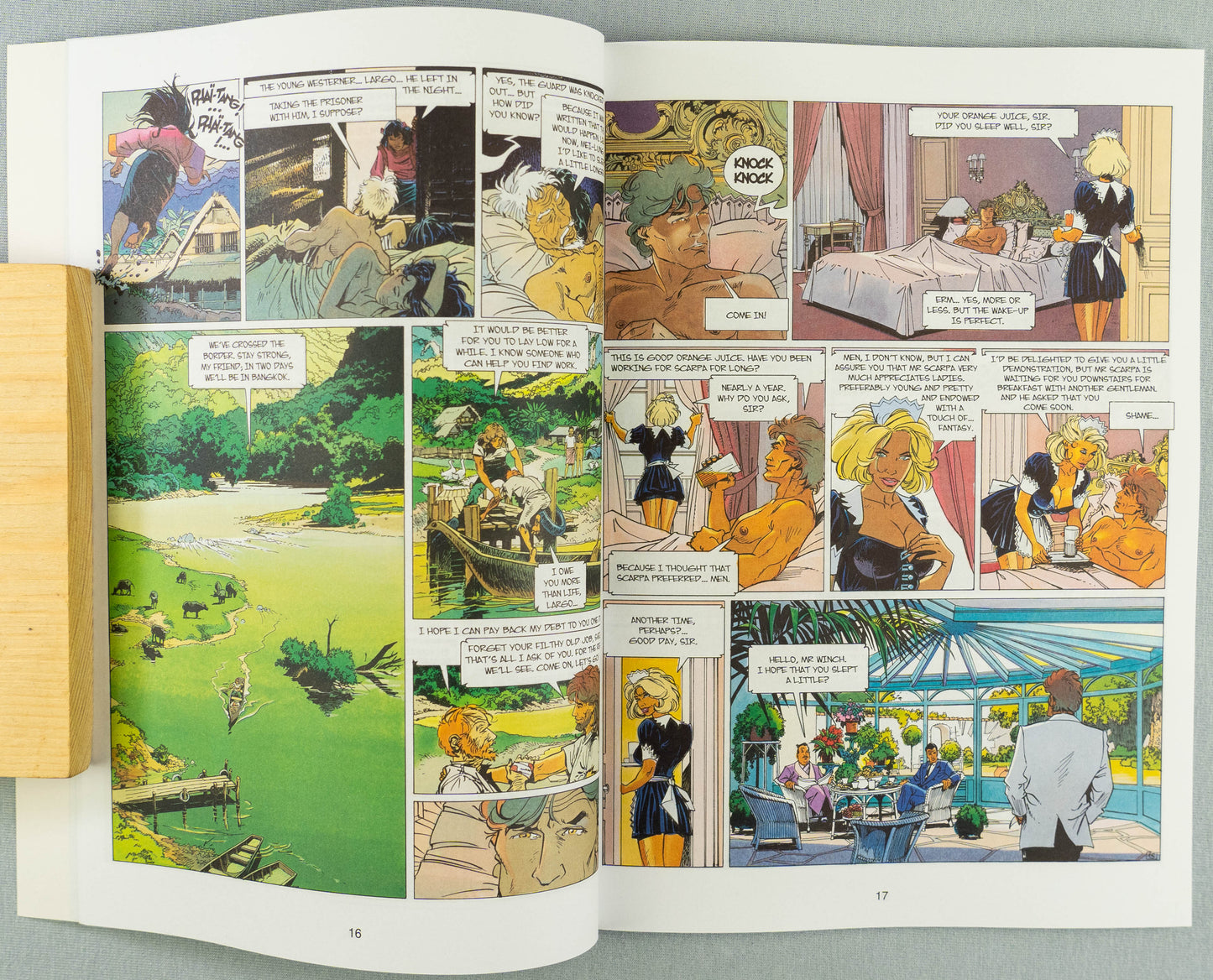 Largo Winch Volume 3 - Dutch Connection Cinebook Paperback Comic Book by Francq / Hamme