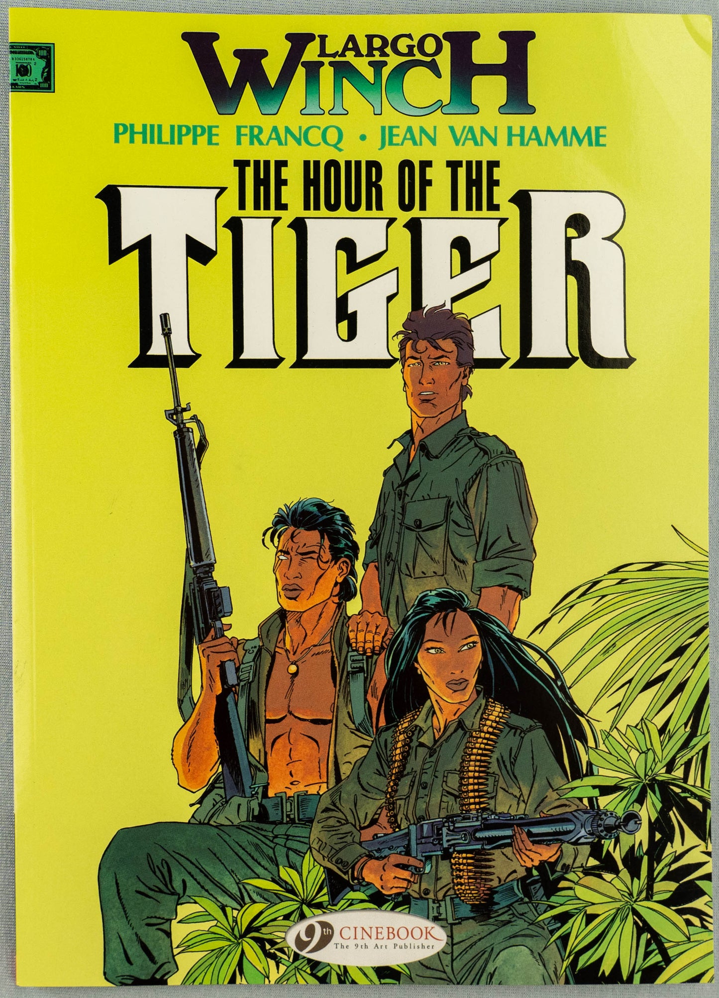Largo Winch Volume 4 - The Hour of the Tiger Cinebook Paperback Comic Book by Francq / Hamme