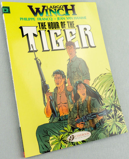 Largo Winch Volume 4 - The Hour of the Tiger Cinebook Paperback Comic Book by Francq / Hamme