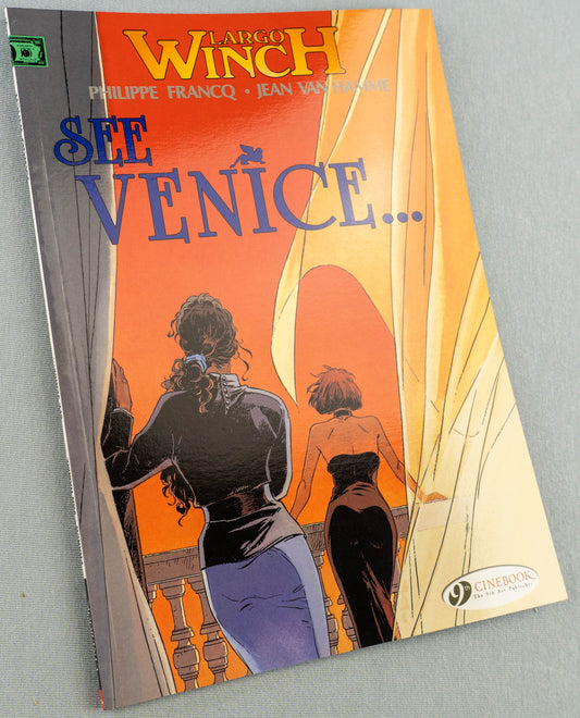 Largo Winch Volume 5 - See Venice… Cinebook Paperback Comic Book by Francq / Hamme