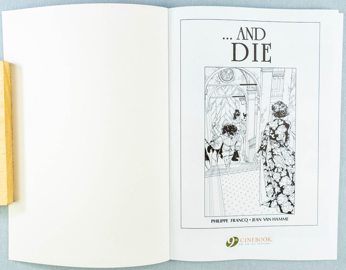 Largo Winch Volume 6 - …And Die Cinebook Paperback Comic Book by Francq / Hamme