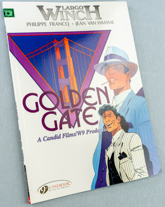 Largo Winch Volume 7 - Golden Gate Cinebook Paperback Comic Book by Francq / Hamme