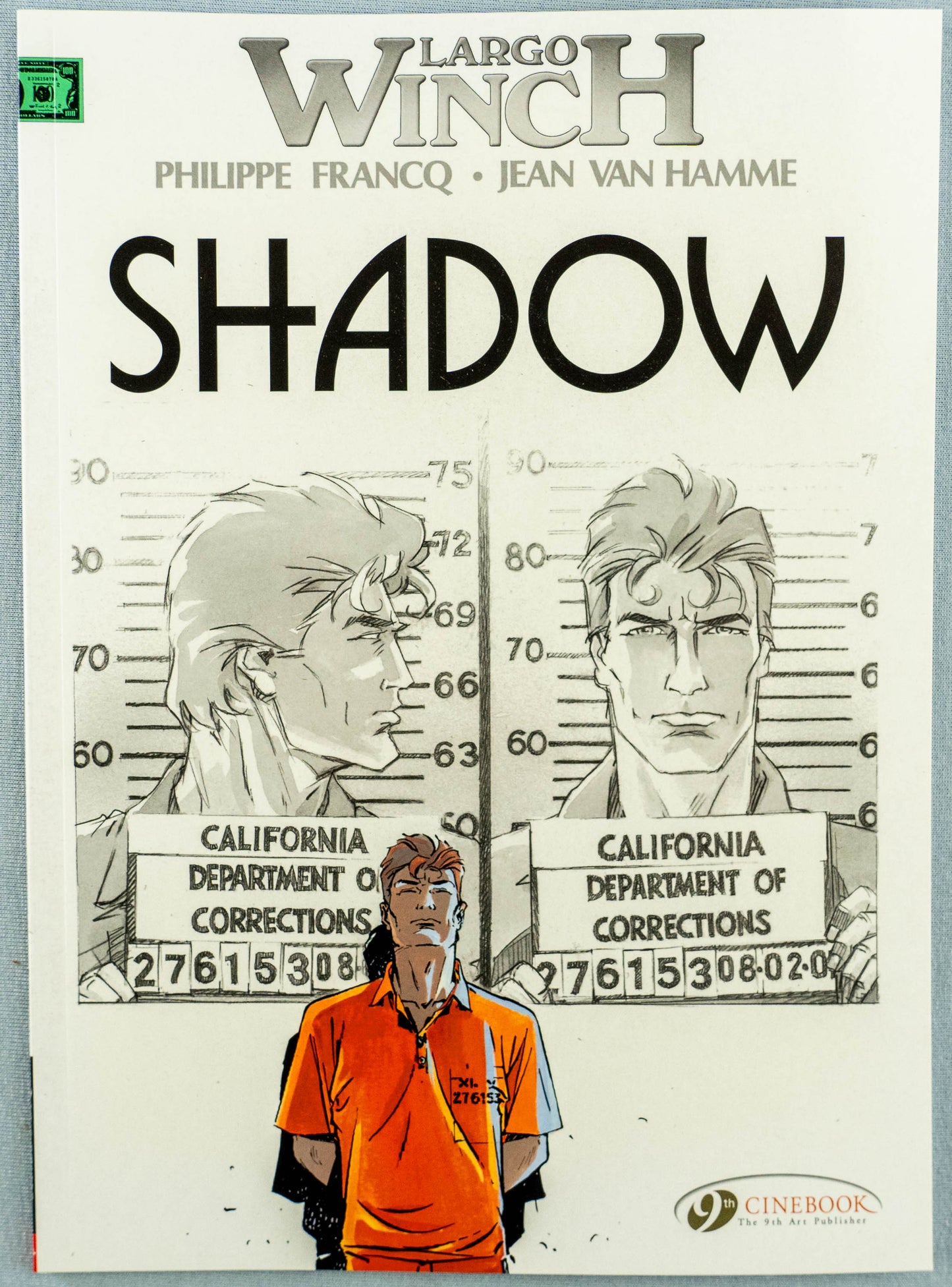 Largo Winch Volume 8 - Shadow Cinebook Paperback Comic Book c by Francq / Hamme