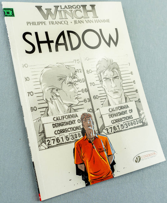 Largo Winch Volume 8 - Shadow Cinebook Paperback Comic Book c by Francq / Hamme