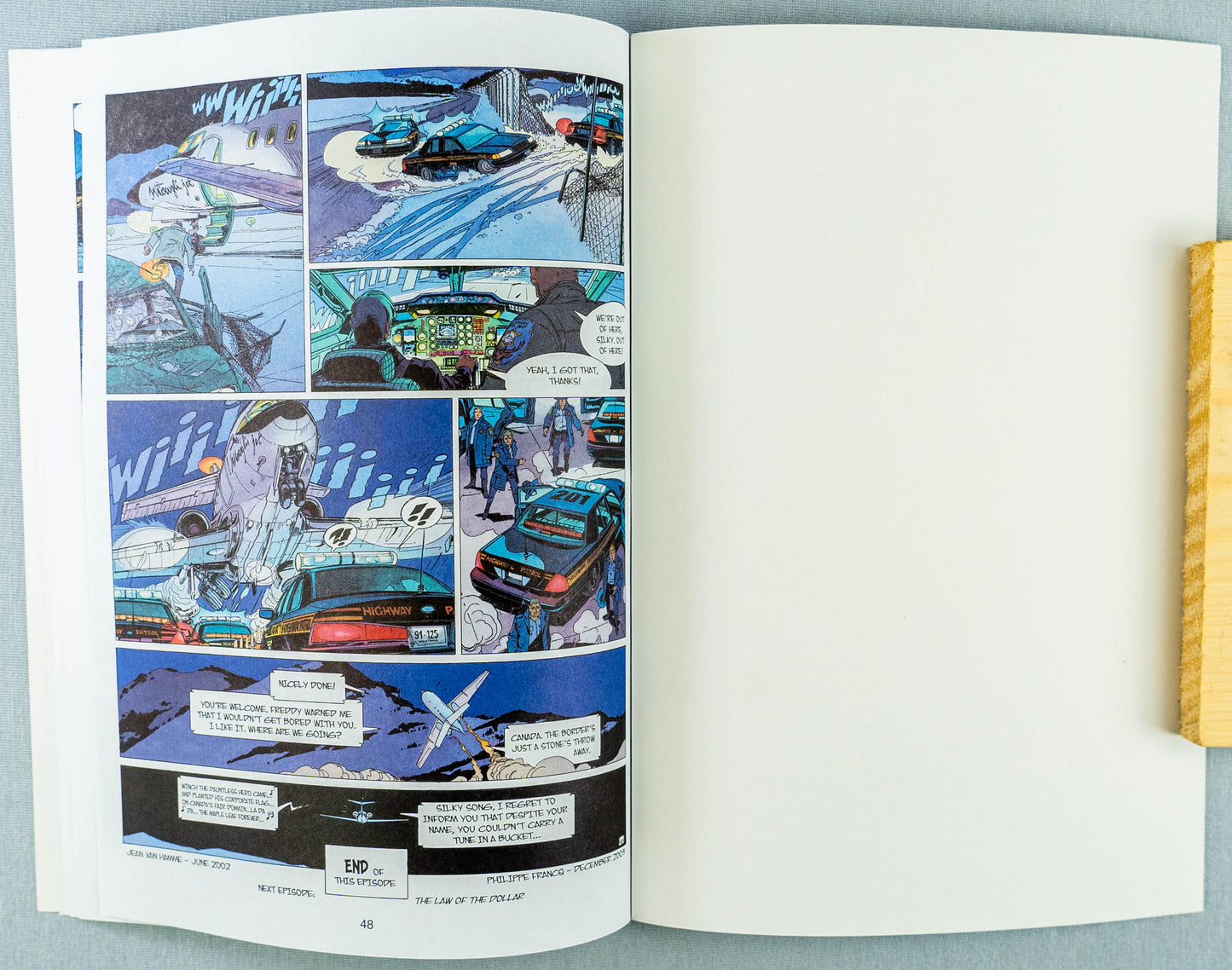 Largo Winch Volume 9 - The Price of Money Cinebook Paperback Comic Book by Francq / Hamme