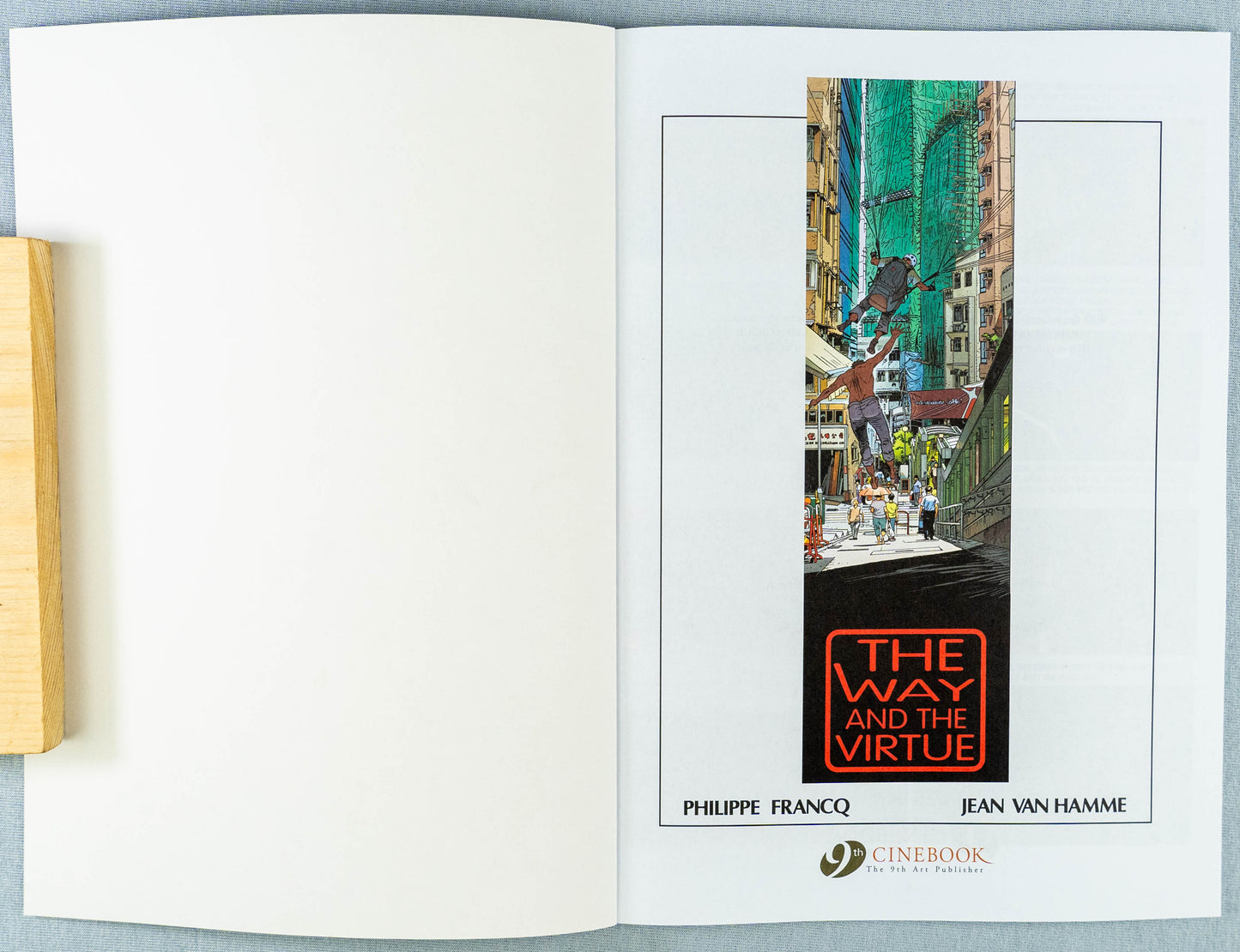 Largo Winch Volume 12 - The Way of Virtue Cinebook Paperback Comic Book by Francq / Hamme