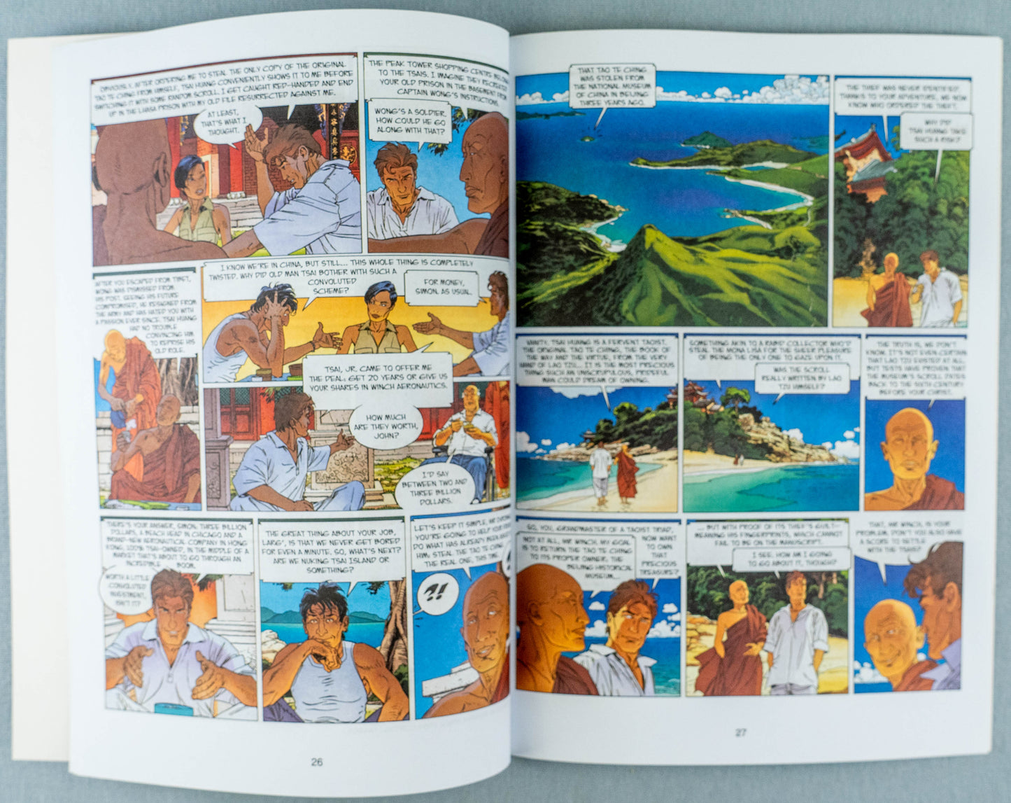 Largo Winch Volume 12 - The Way of Virtue Cinebook Paperback Comic Book by Francq / Hamme