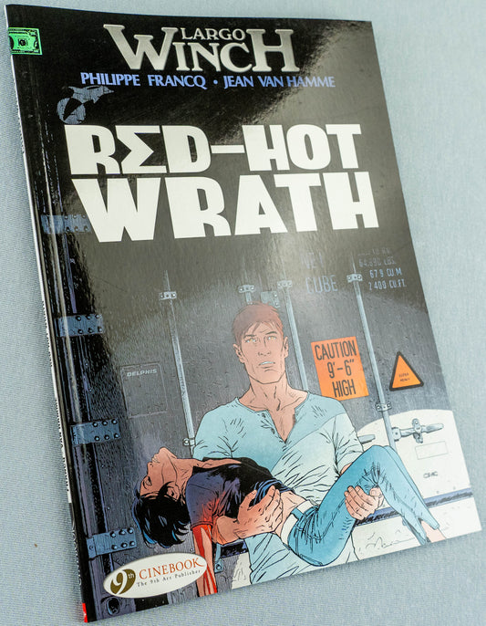 Largo Winch Volume 14 - Red-Hot Wrath Cinebook Paperback Comic Book by Francq / Hamme