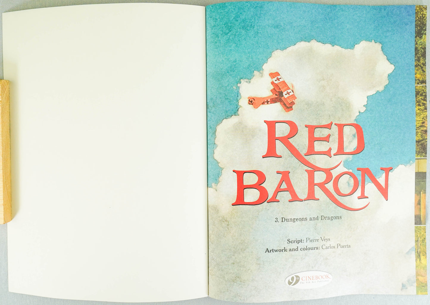 Red Baron Volume 3: Dungeons & Dragons Cinebook Paperback Comic by Veys/Puerta
