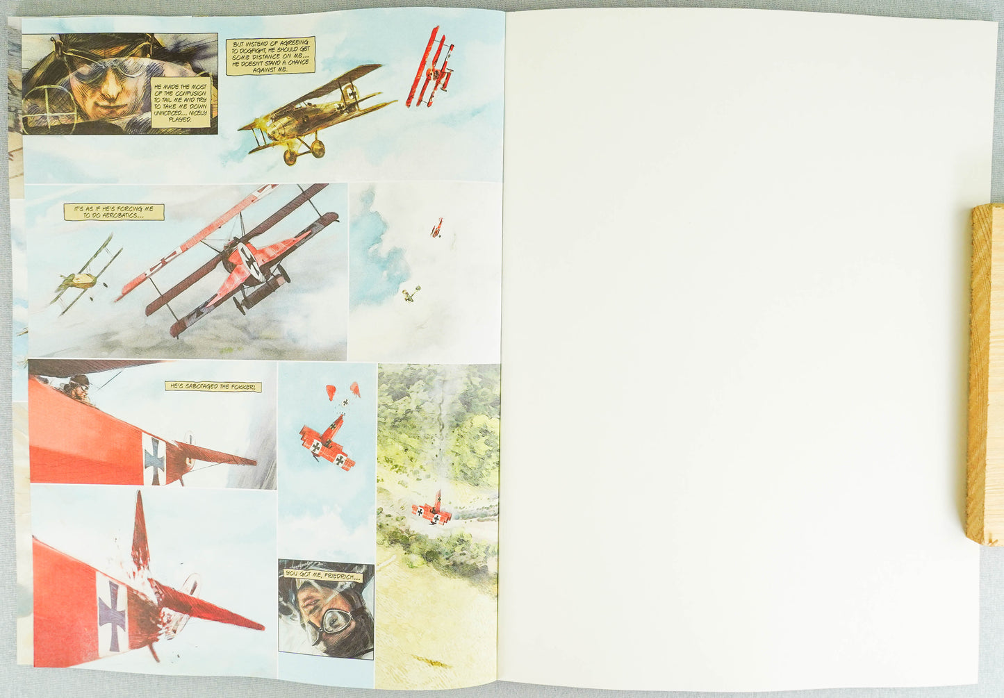 Red Baron Volume 3: Dungeons & Dragons Cinebook Paperback Comic by Veys/Puerta