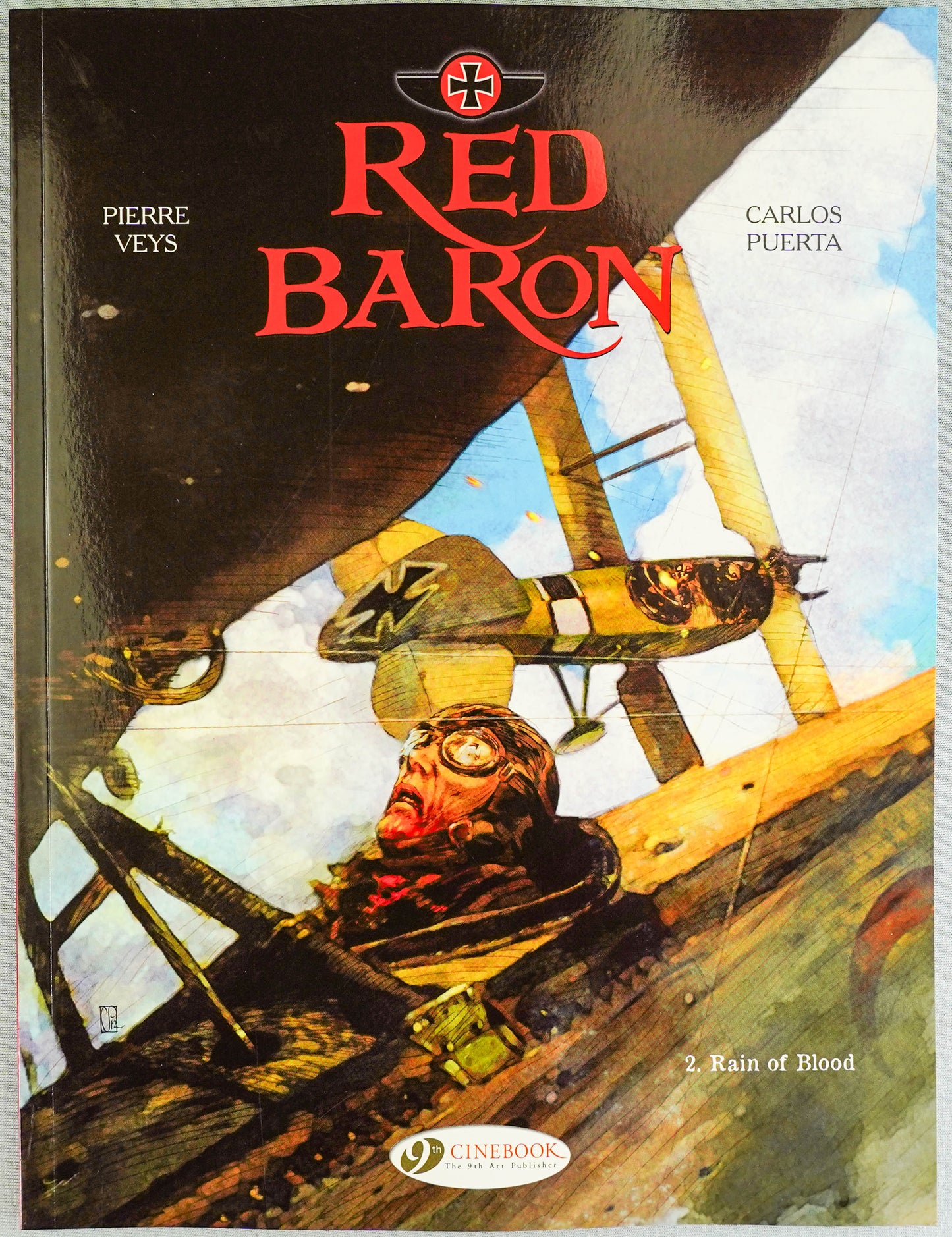 Red Baron Volume 2: Rain of Blood Cinebook Paperback Comic by Veys/Puerta