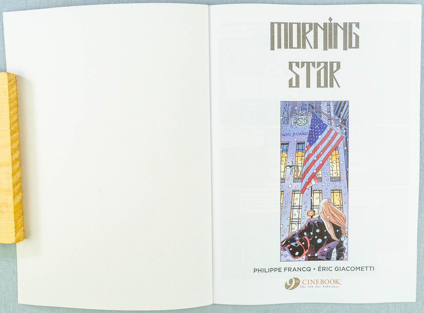 Largo Winch Volume 17 - Morning Star Cinebook Paperback Comic Book by Francq / Hamme