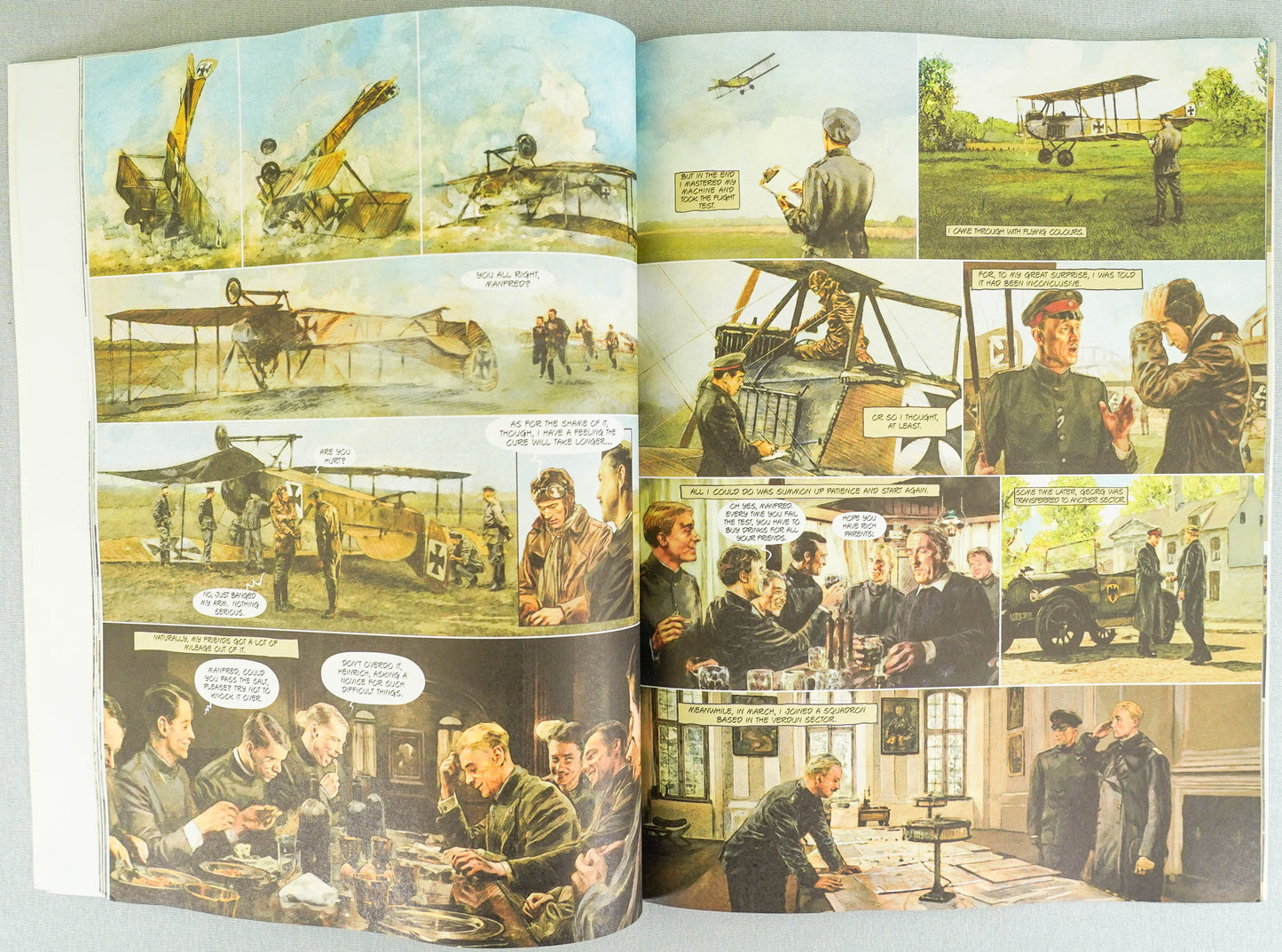 Red Baron Volume 2: Rain of Blood Cinebook Paperback Comic by Veys/Puerta