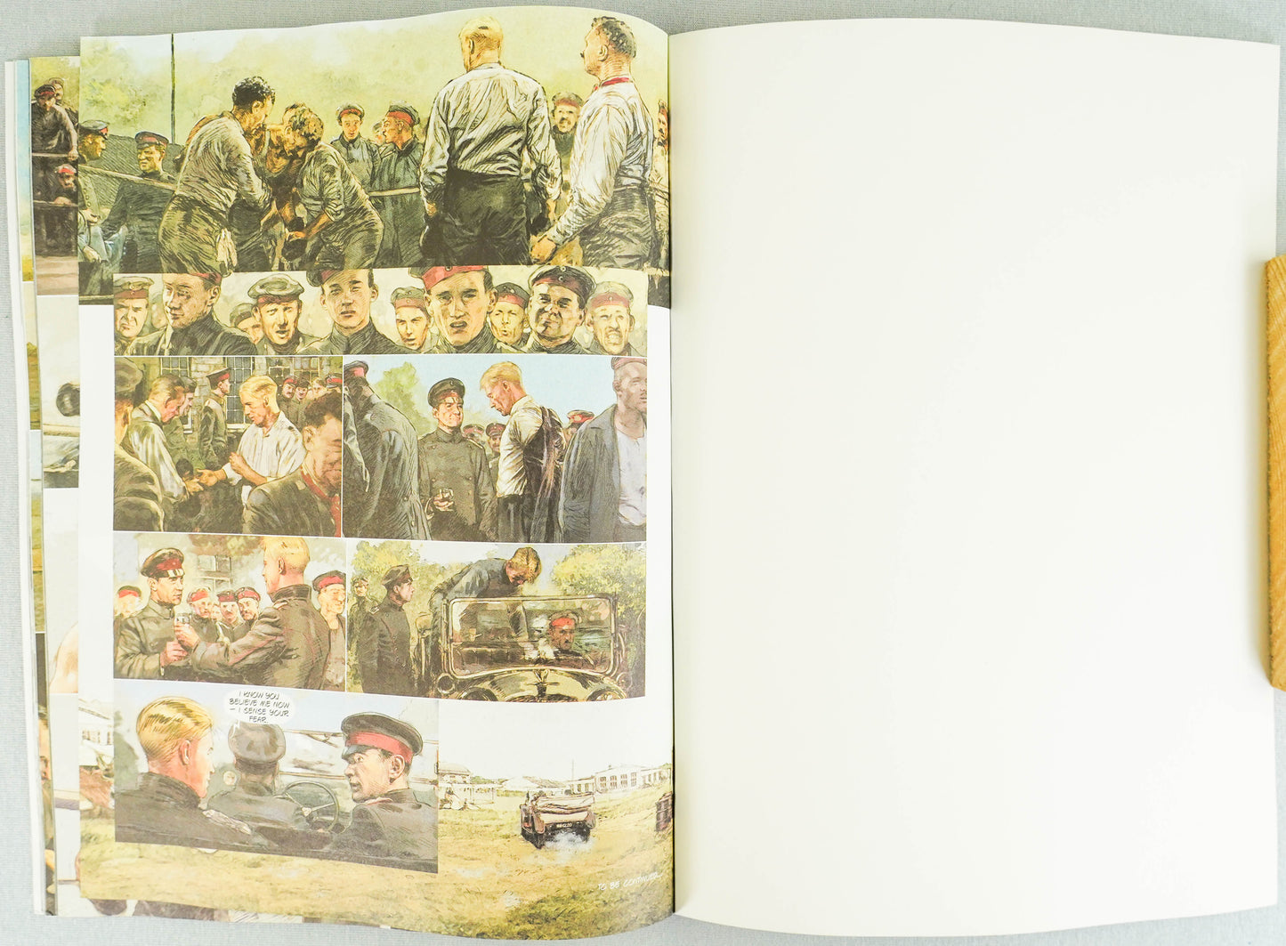 Red Baron Volume 2: Rain of Blood Cinebook Paperback Comic by Veys/Puerta