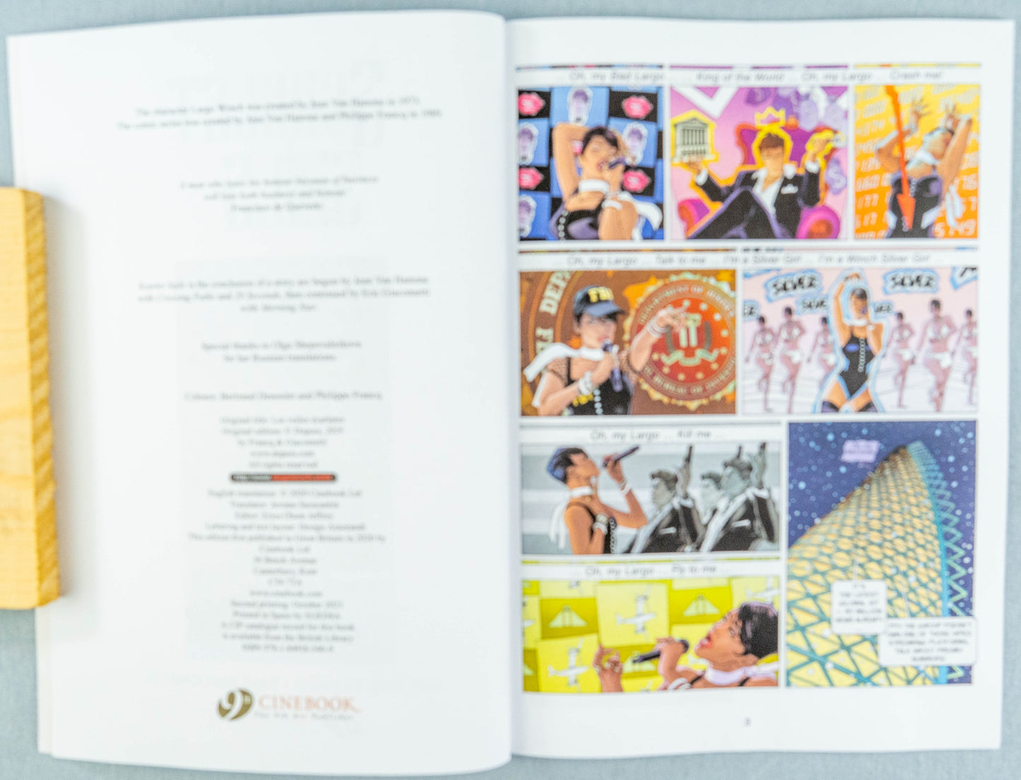 Largo Winch Volume 18 - Scarlet Sails Cinebook Paperback Comic Book by Francq / Hamme