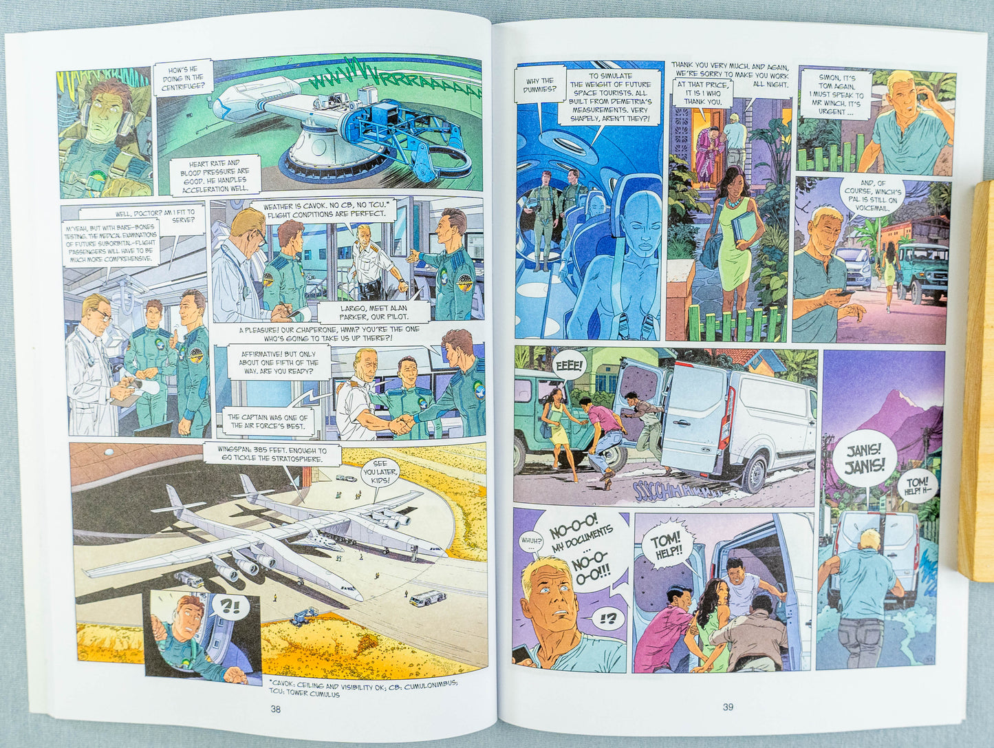 Largo Winch Volume 19 - The Edge of Night Cinebook Paperback Comic Book by Francq / Hamme