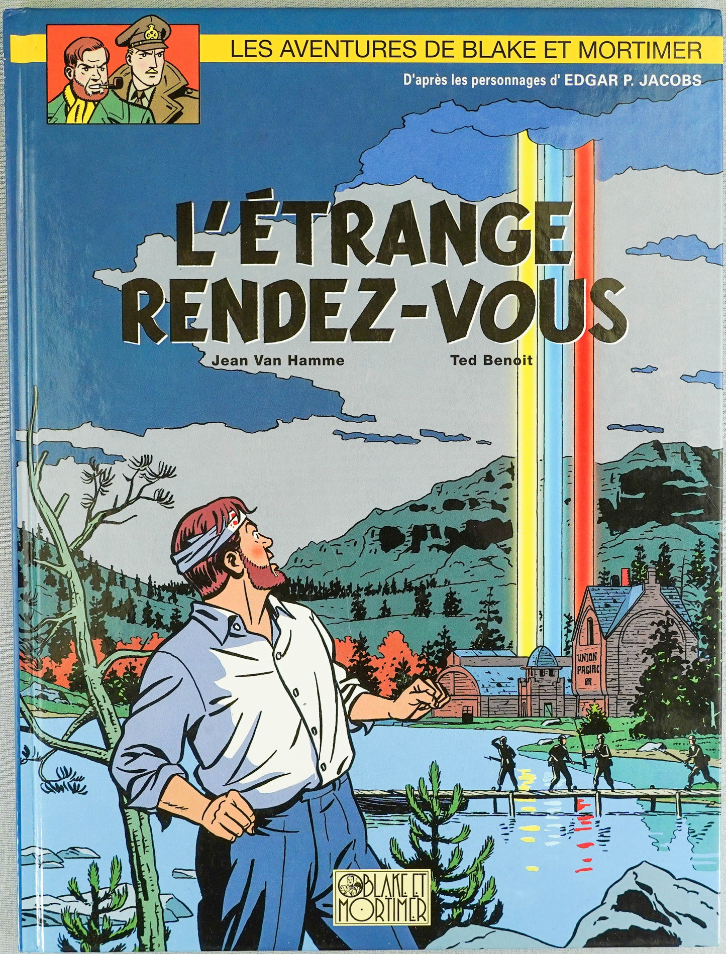 L' Etrange Rendez-Vous by Edgar Jacobs 2001 1st Belgian Edition HB Blake Mortimer