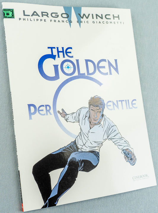 Largo Winch Volume 20 - The Golden Percentile Cinebook Paperback Comic Book by Francq / Hamme
