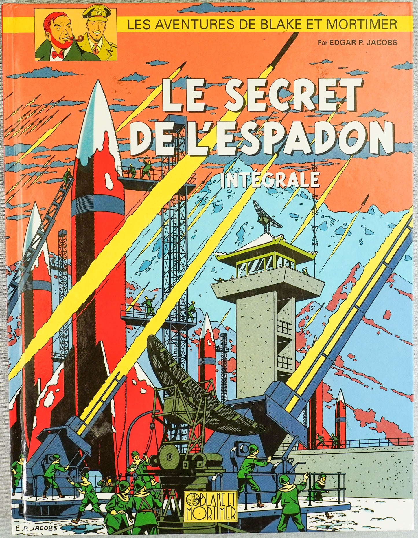 Le Secret De L'Aspadon Integrale: Edgar Jacobs 2002 1st Edition HB Blake Mortimer