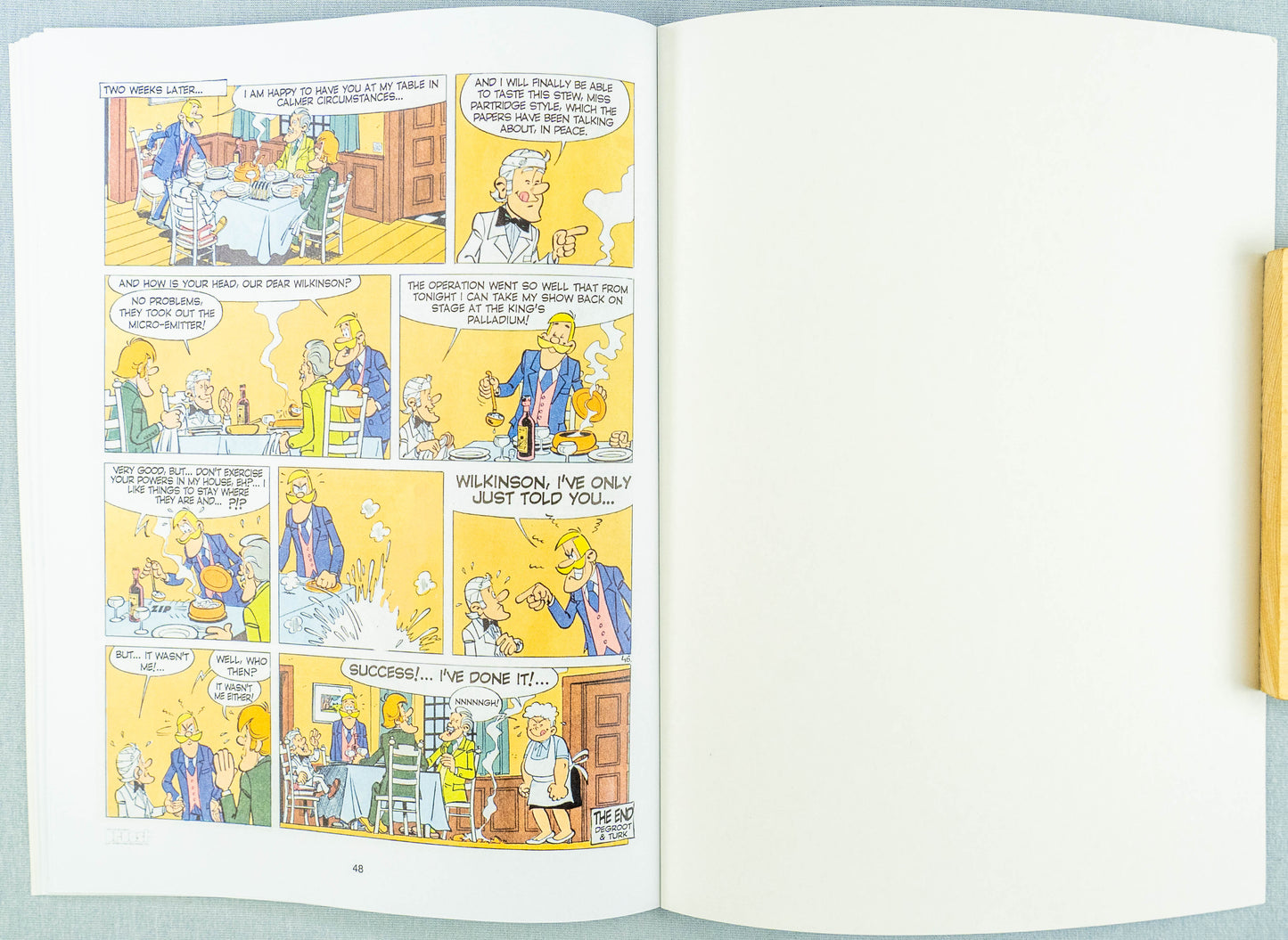 Clifton Volume 1 - My Dear Wilkinson Cinebook Paperback Comic Book Turk / De Groot