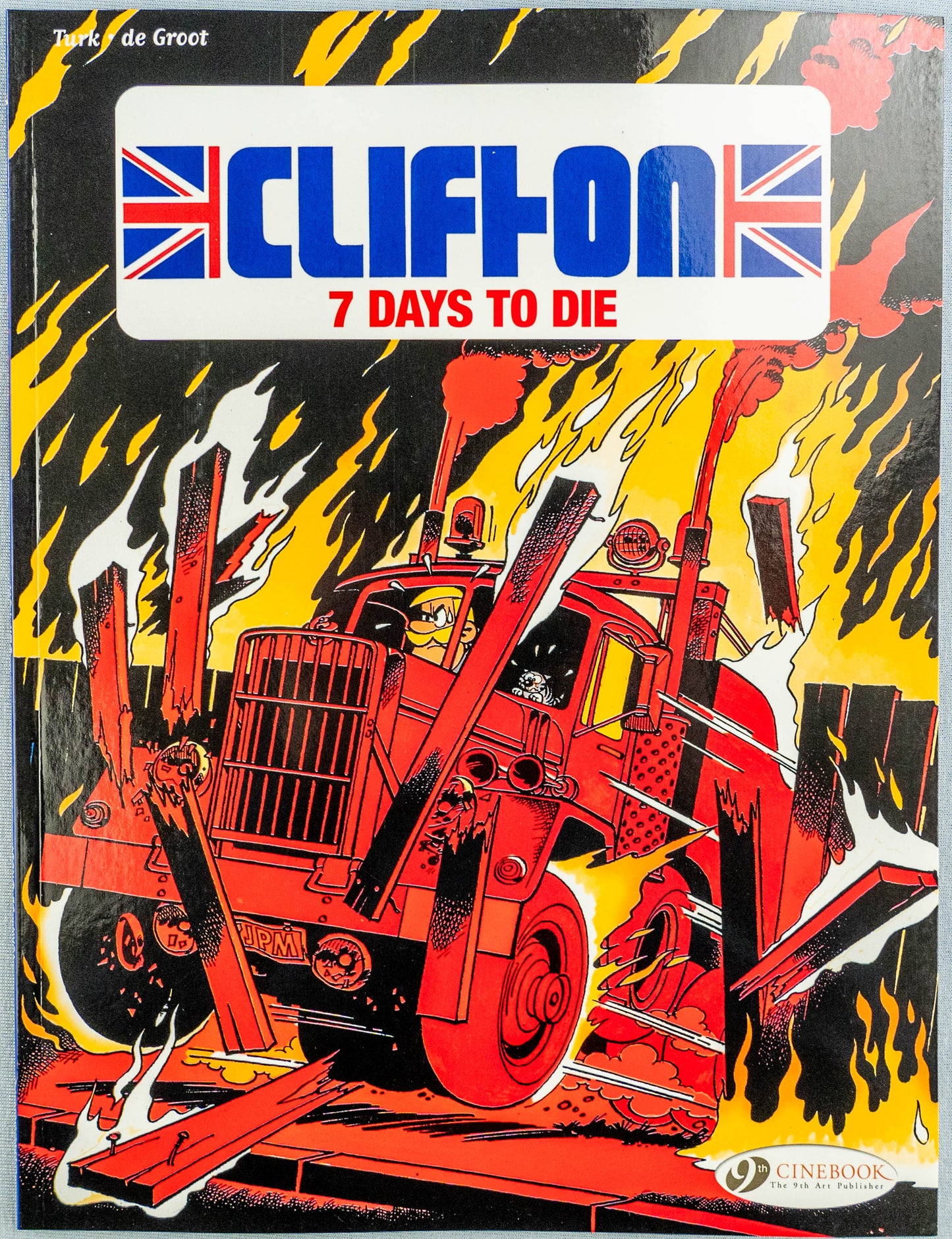 Clifton Volume 3 - 7 Days to Die Cinebook Paperback Comic Book Turk / De Groot