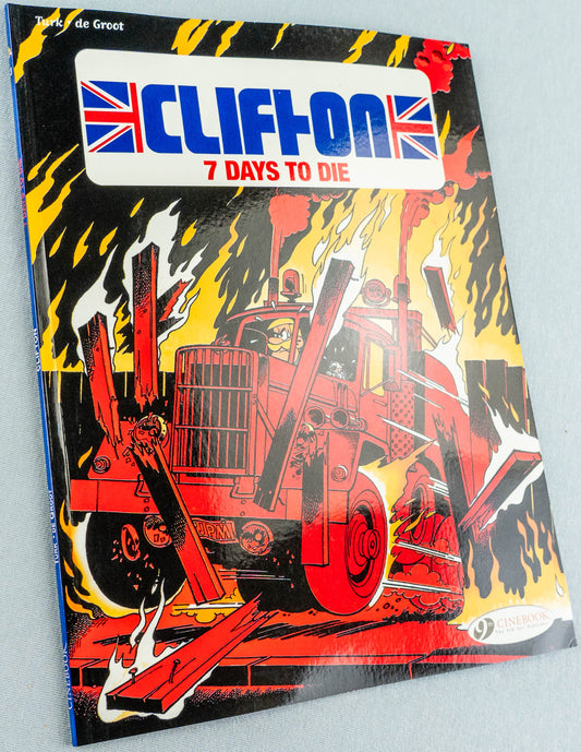 Clifton Volume 3 - 7 Days to Die Cinebook Paperback Comic Book Turk / De Groot