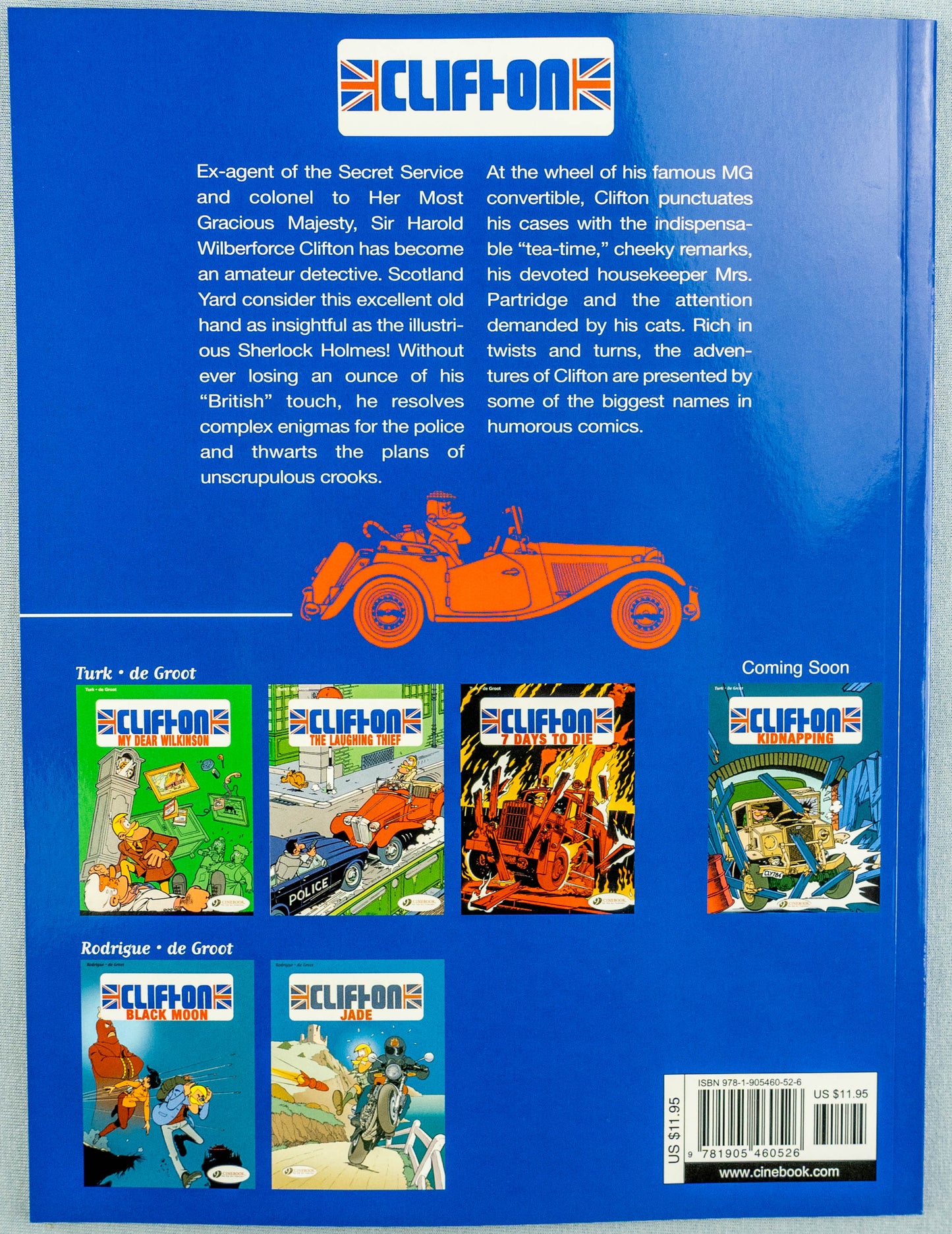 Clifton Volume 5 - Jade Cinebook Paperback Comic Book Turk / De Groot